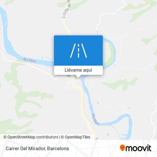 Mapa Carrer Del Mirador