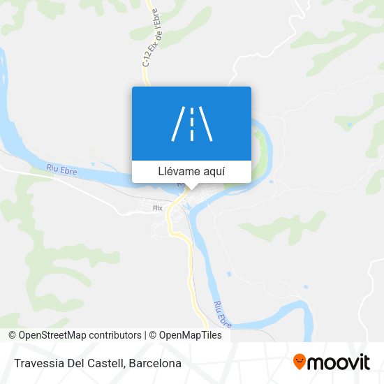 Mapa Travessia Del Castell