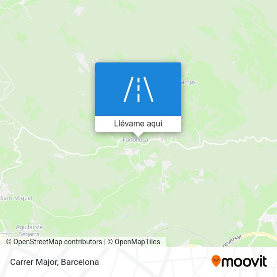 Mapa Carrer Major