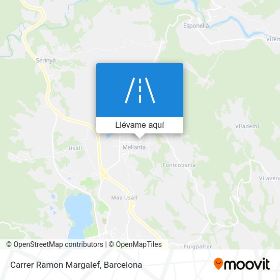 Mapa Carrer Ramon Margalef