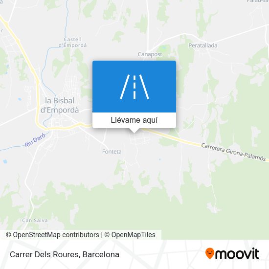 Mapa Carrer Dels Roures
