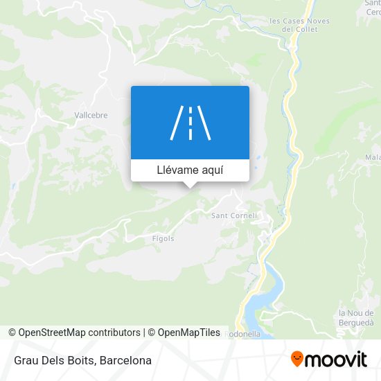 Mapa Grau Dels Boits