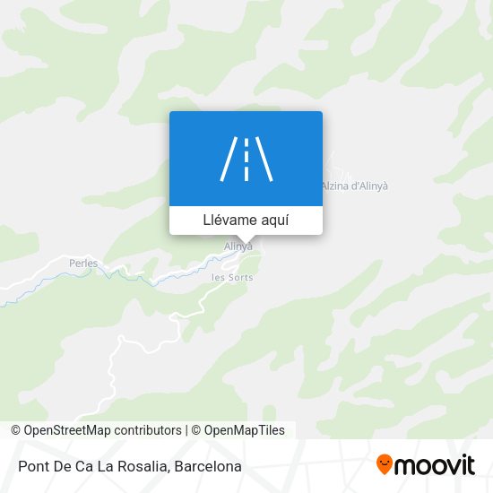 Mapa Pont De Ca La Rosalia