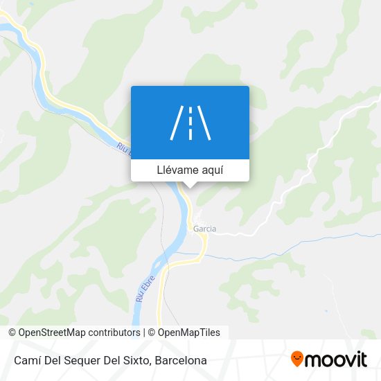 Mapa Camí Del Sequer Del Sixto