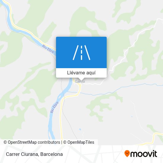 Mapa Carrer Ciurana