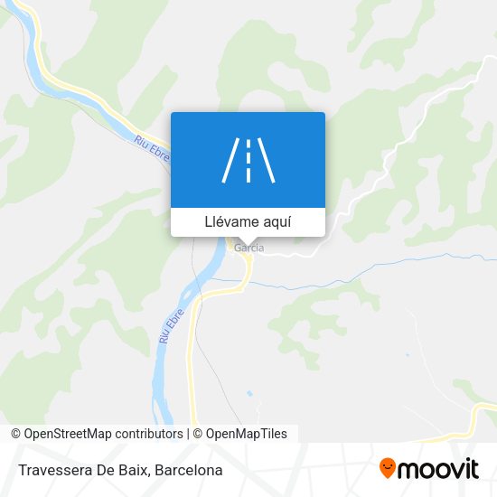 Mapa Travessera De Baix