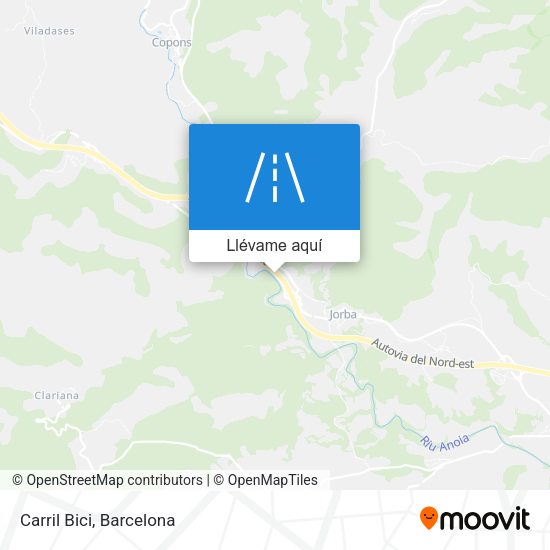 Mapa Carril Bici