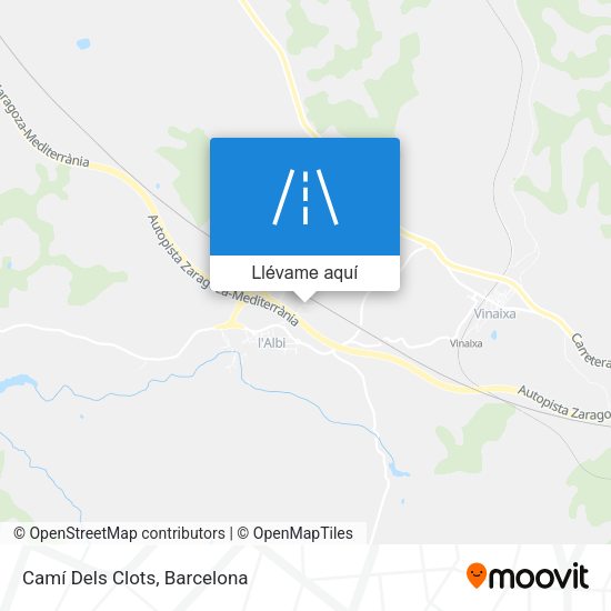 Mapa Camí Dels Clots