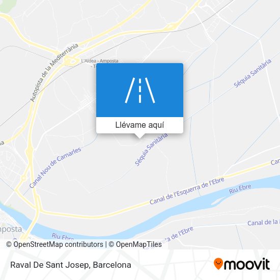 Mapa Raval De Sant Josep