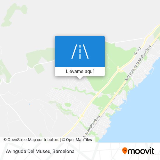 Mapa Avinguda Del Museu