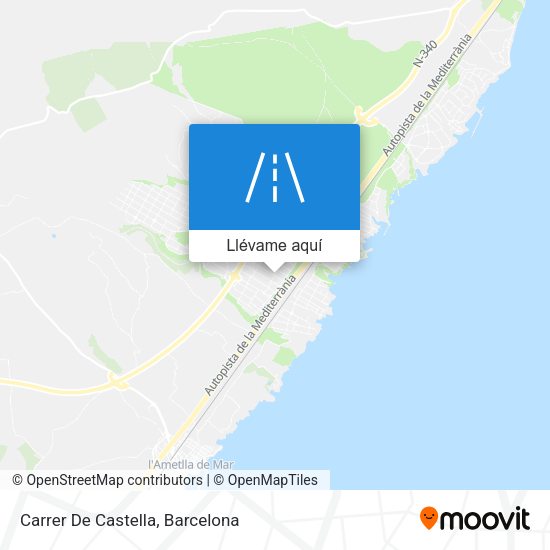 Mapa Carrer De Castella