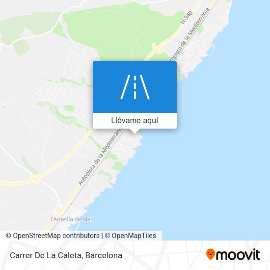 Mapa Carrer De La Caleta