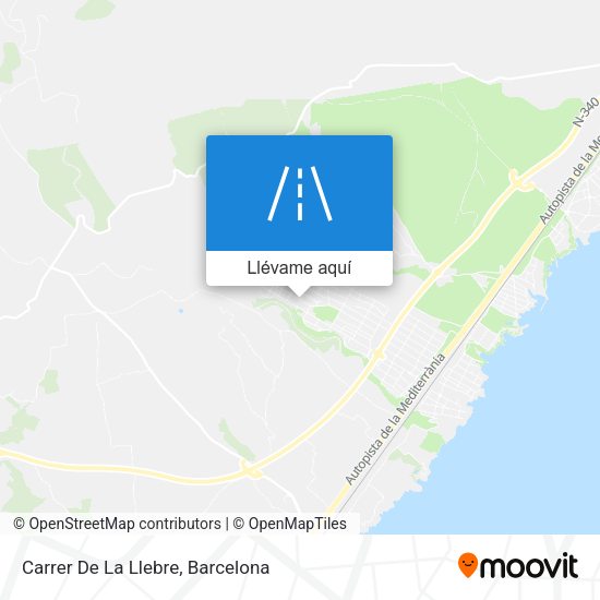 Mapa Carrer De La Llebre