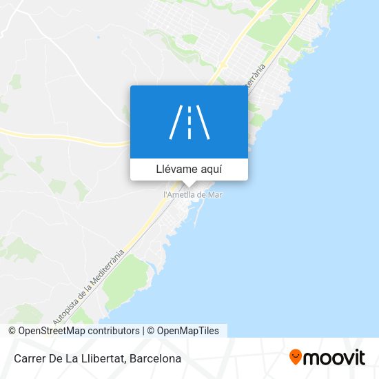 Mapa Carrer De La Llibertat
