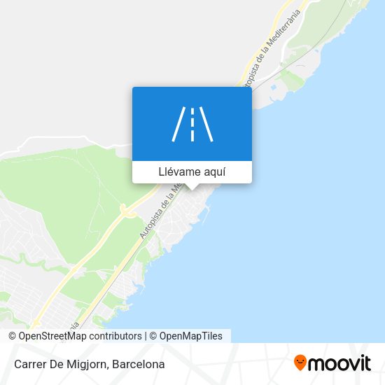 Mapa Carrer De Migjorn
