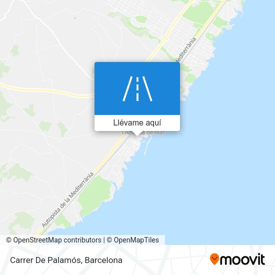 Mapa Carrer De Palamós