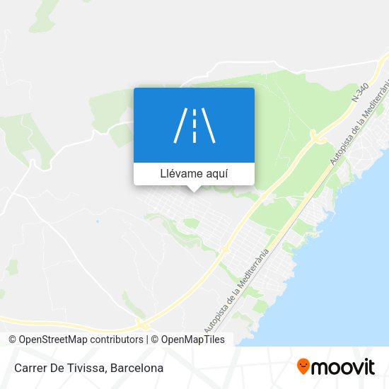 Mapa Carrer De Tivissa