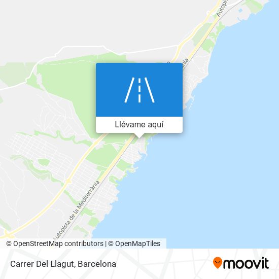 Mapa Carrer Del Llagut