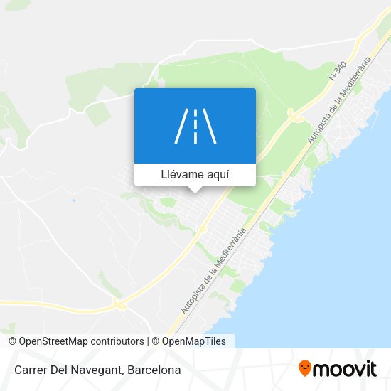 Mapa Carrer Del Navegant