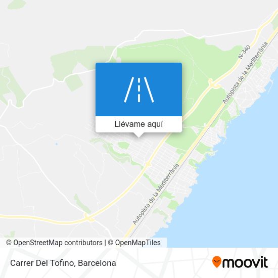 Mapa Carrer Del Tofino