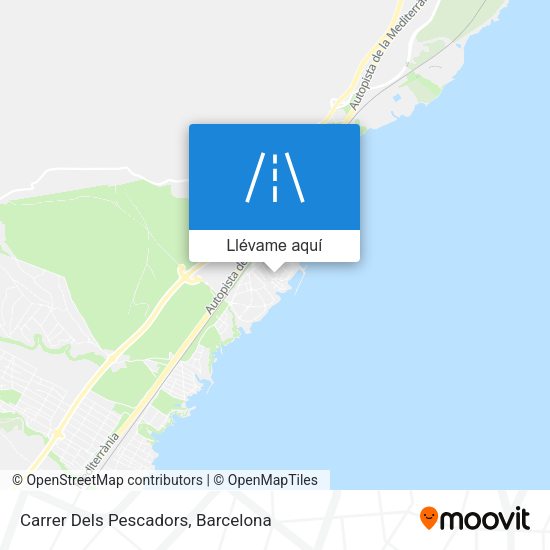 Mapa Carrer Dels Pescadors