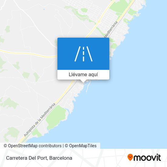Mapa Carretera Del Port
