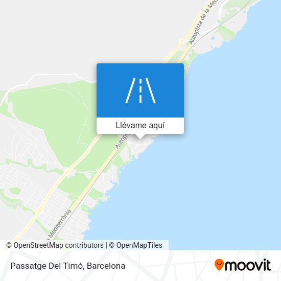 Mapa Passatge Del Timó