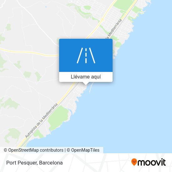 Mapa Port Pesquer