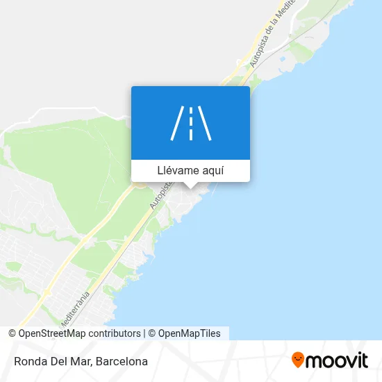 Mapa Ronda Del Mar