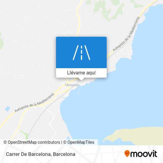 Mapa Carrer De Barcelona