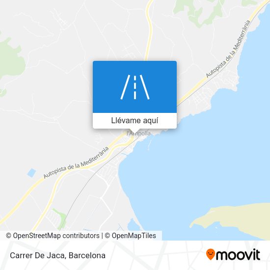 Mapa Carrer De Jaca