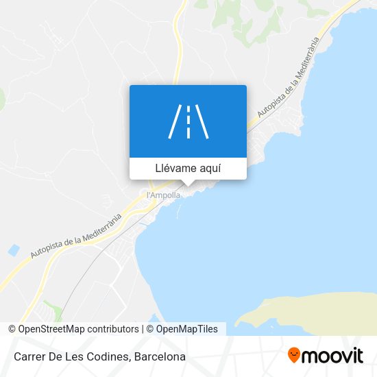 Mapa Carrer De Les Codines