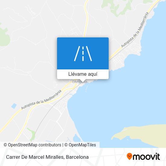 Mapa Carrer De Marcel Miralles