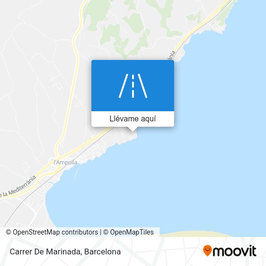 Mapa Carrer De Marinada