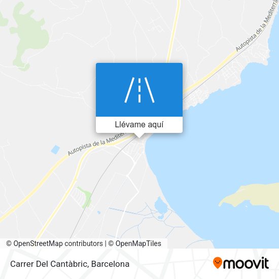 Mapa Carrer Del Cantàbric
