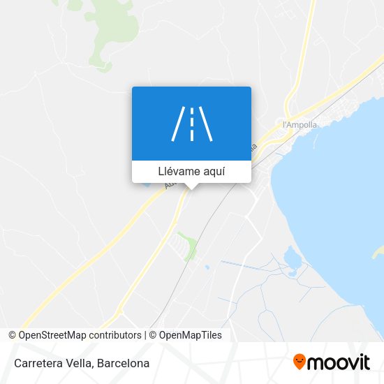 Mapa Carretera Vella