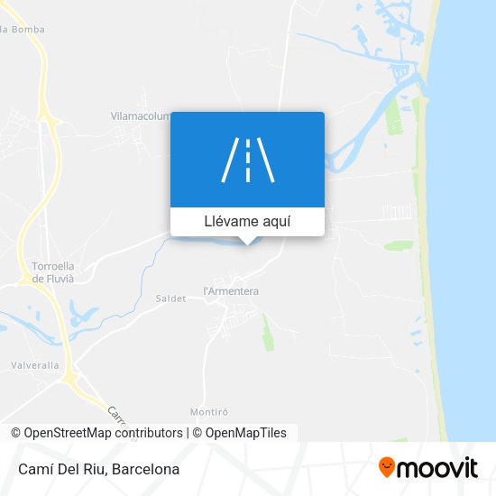 Mapa Camí Del Riu
