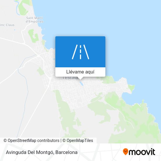 Mapa Avinguda Del Montgó