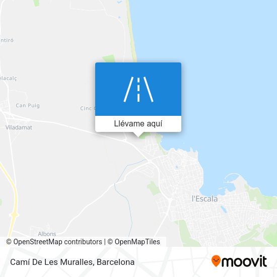 Mapa Camí De Les Muralles