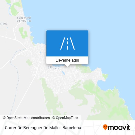Mapa Carrer De Berenguer De Mallol