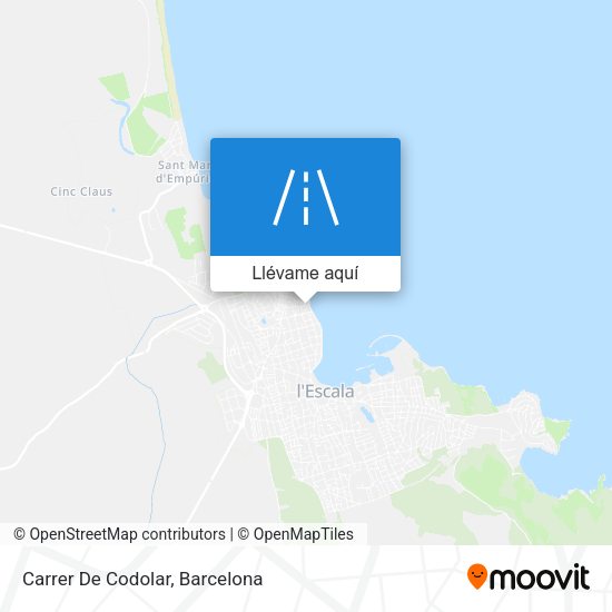 Mapa Carrer De Codolar