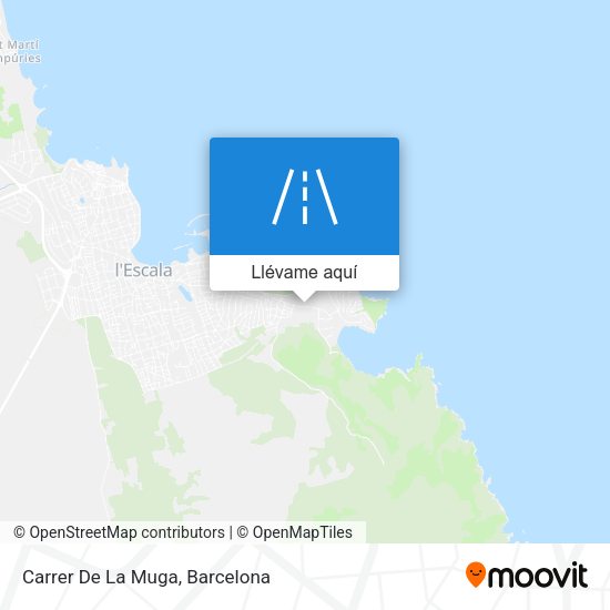 Mapa Carrer De La Muga