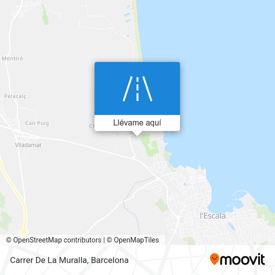 Mapa Carrer De La Muralla