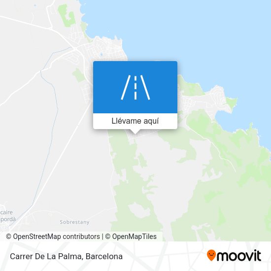 Mapa Carrer De La Palma