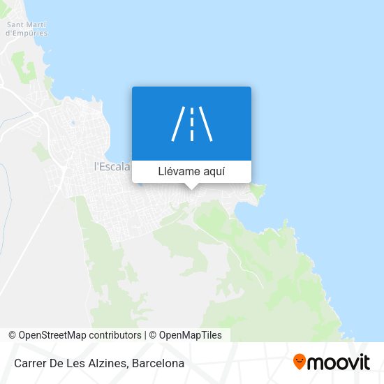 Mapa Carrer De Les Alzines