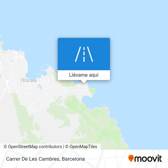 Mapa Carrer De Les Cambres