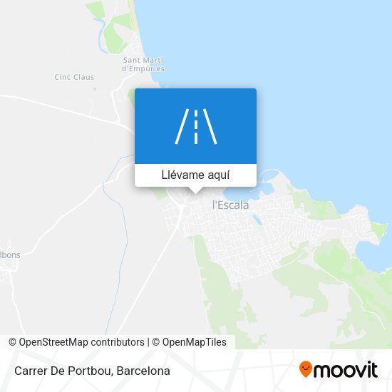 Mapa Carrer De Portbou