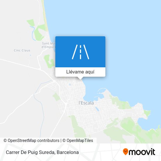 Mapa Carrer De Puig Sureda