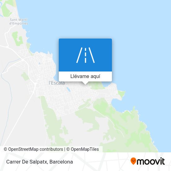 Mapa Carrer De Salpatx
