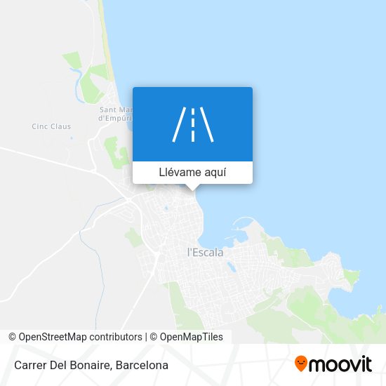 Mapa Carrer Del Bonaire